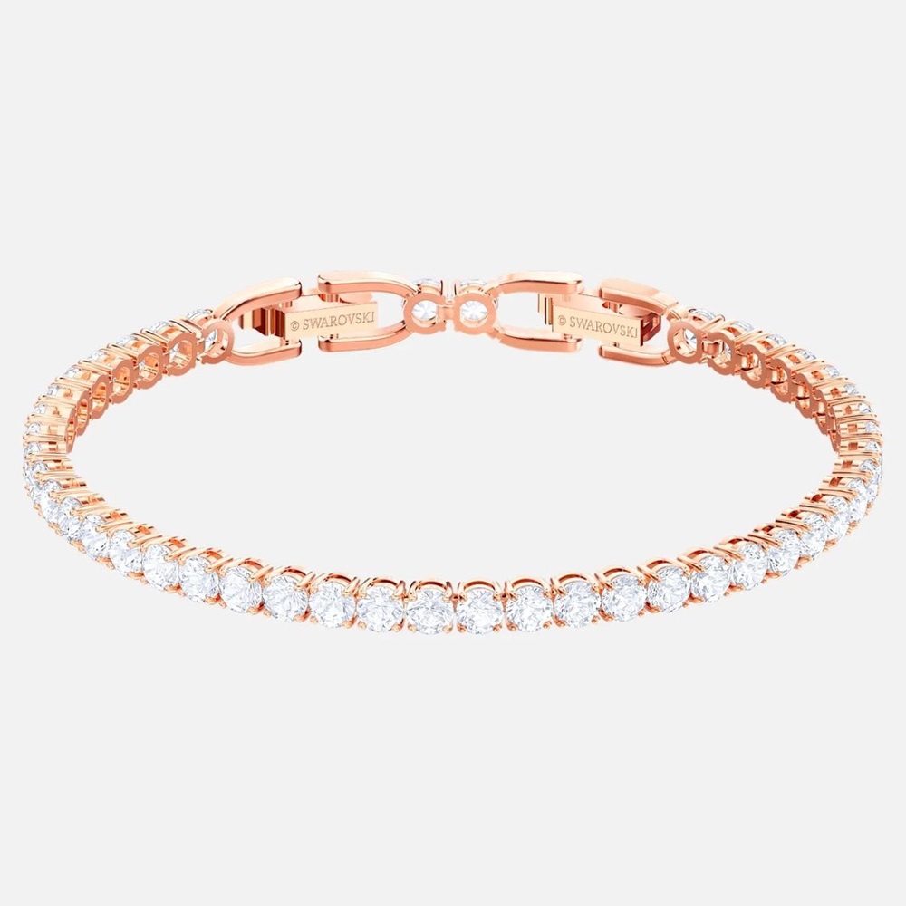 Swarovski Tennis Round Rose Gold Bracelet 5464948